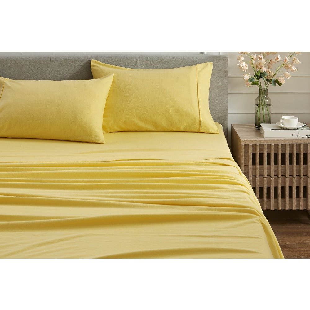 150GSM Cotton Flannelette Bed Sheet Set - Honeycomb Pattern, Double Size for Cozy Home & Hotel Use