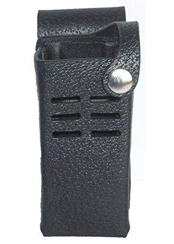 Motorola XPR 3300e Two Way Radio Leather Carry Case with Swivel Belt Loop - Durable Protective Holster for Construction, Security & Outdoor Communication