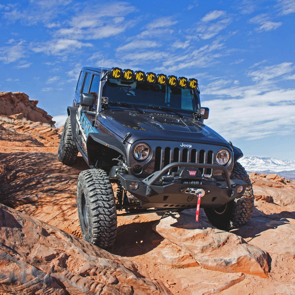 50 Pro6 Gravity® LED 8-Light Light Bar System - 160W Combo Beam for 2007-2018 Jeep JK Wrangler - Off-Road, Trail, Night Driving & Adventure Lighting