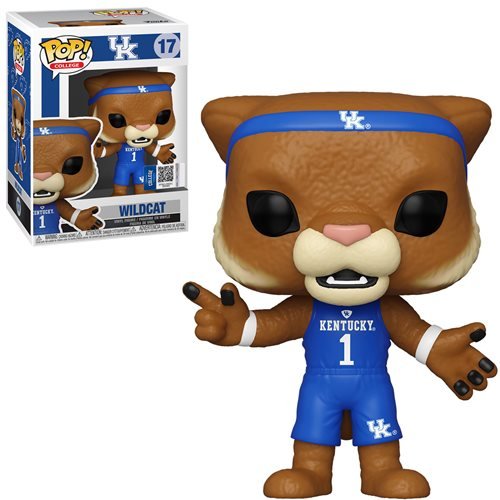 University of Kentucky Wildcat Mascot Pop! Vinyl Figure - Officially Licensed College Collectible for Fans, Students & Alumni - Perfect for Dorm Decor, Game Day Displays & UK Memorabilia Collections