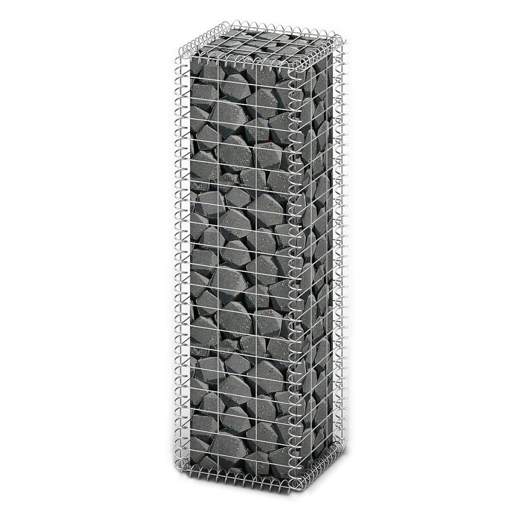 Galvanized Steel Gabion Basket with Lids 39.4