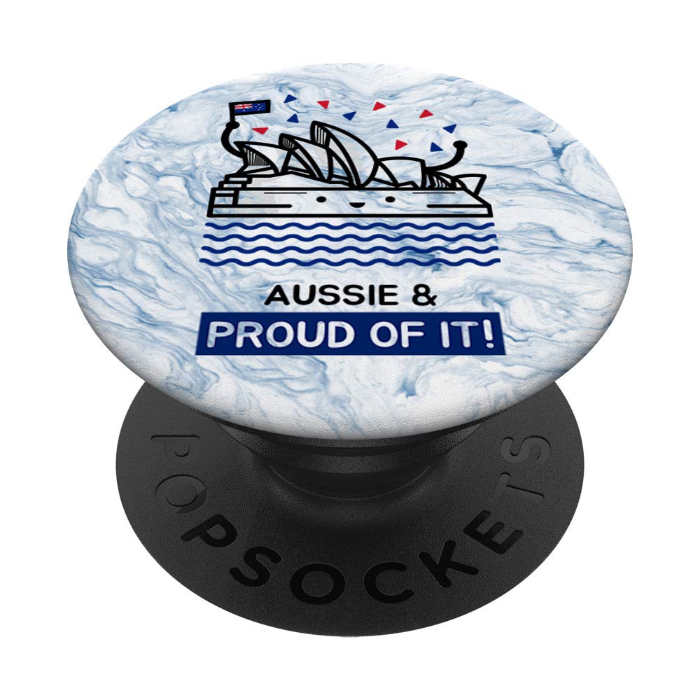 Australia Sydney Opera House PopSockets PopGrip - Swappable Phone Grip for iPhone & Android | Perfect Travel Accessory & Aussie Pride Gift