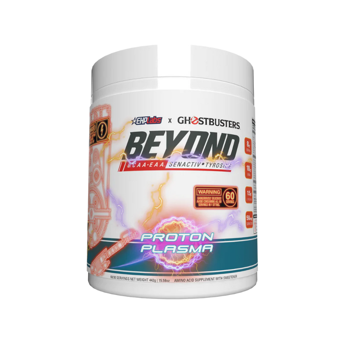 EHP Labs Beyond BCAA+EAA Intra Workout Supplement Powder - 580g (60 Servings) for Muscle Recovery & Endurance | Pre & Post Workout Drink for Athletes & Fitness Enthusiasts