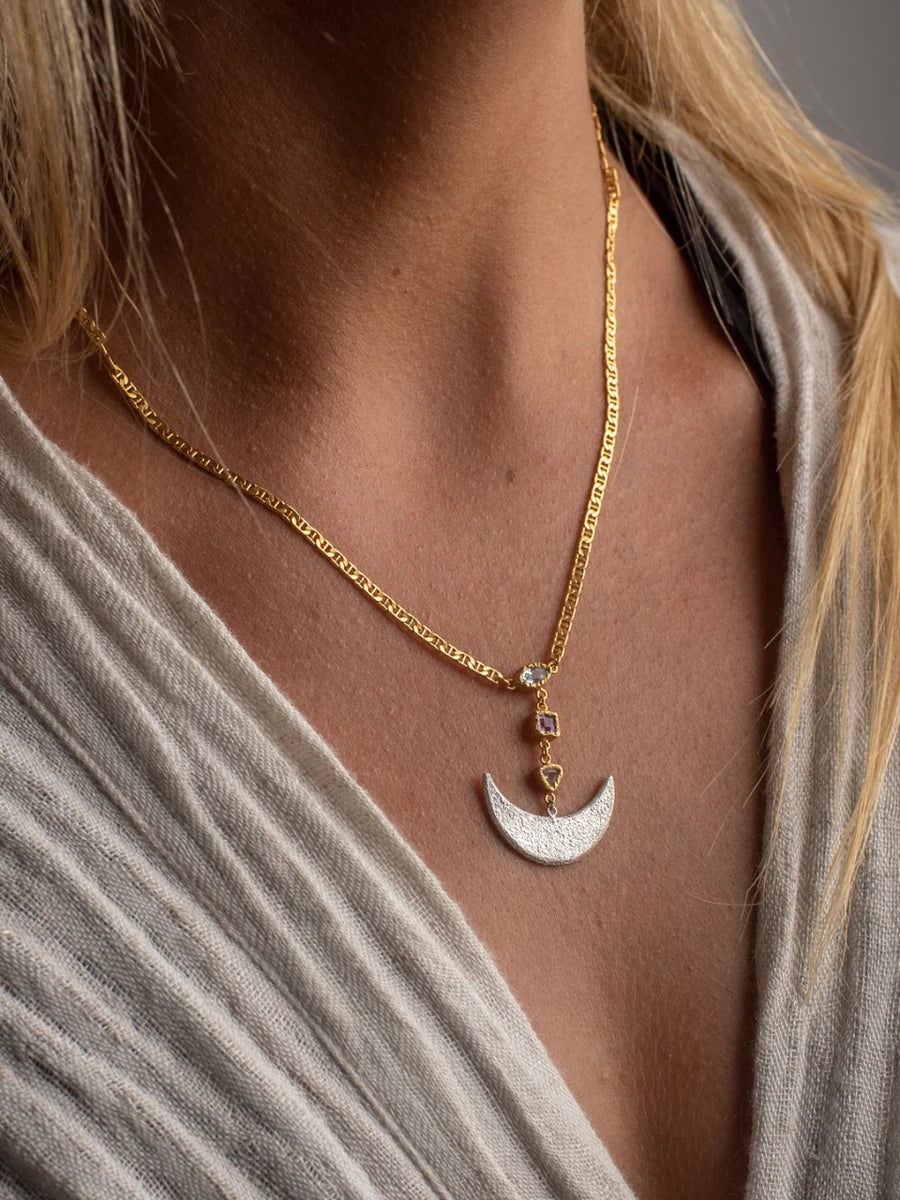 Sterling Silver  (925 )+ 22K gold vermeil
