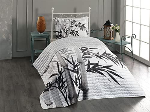 Charcoal Grey White