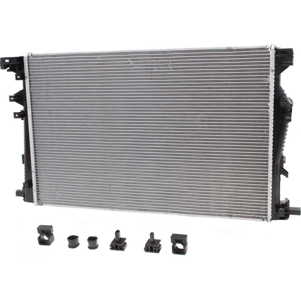 Chrysler 200 Radiator Replacement 2015 2016 2017 - Compatible with 2.4L & 3.6L Engine Models - Single Fan 1-Row Core Aluminum Plastic Tank - Part# CH3010363 68229284AB - Perfect for Cooling System Repairs & Maintenance