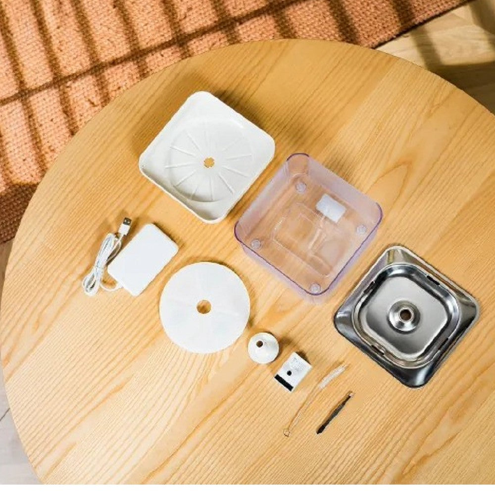 AQUA GUSH Automatic Pet Water Dispenser for Cats & Dogs - Large Capacity, Quiet Flow, BPA-Free - Perfect for Home, Office, or Travel Use