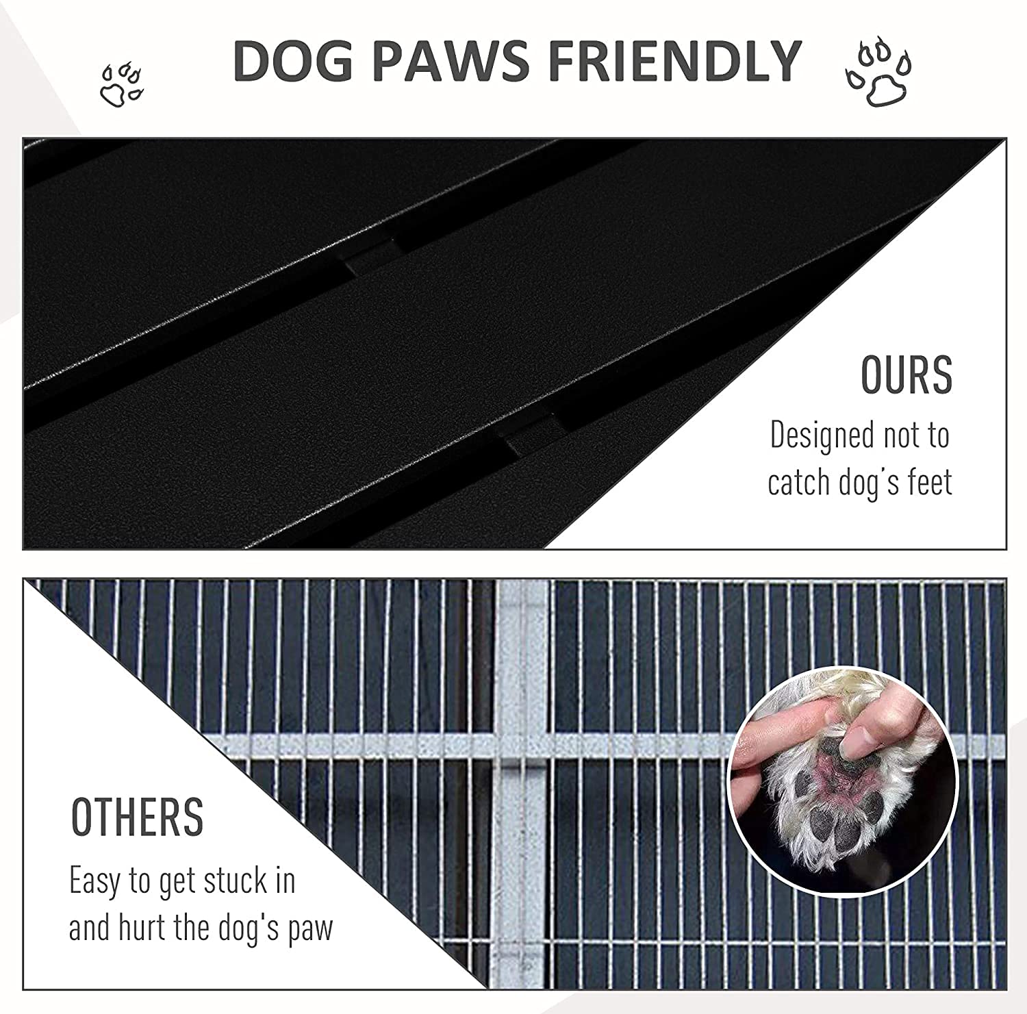 44 Inch Heavy Duty Indestructible Dog Crate - Escape Proof High Anxiety Impact Pet Crate for Large & Medium Dogs | Chew Proof Soundproof Steel Kennel with Wheels & Trays | Easy Assembly | Perfect for Travel, Home & Vet Visits