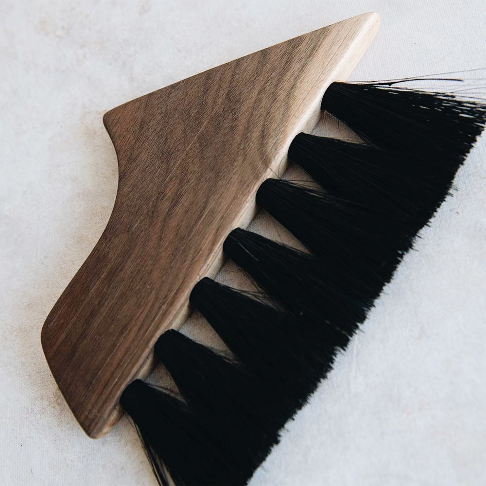 Premium Large Wooden Counter Brush No. MT0944 - Heavy Duty Kitchen Scrubber for Countertops, Sinks, and Stovetops - Perfect for Deep Cleaning and Stain Removal