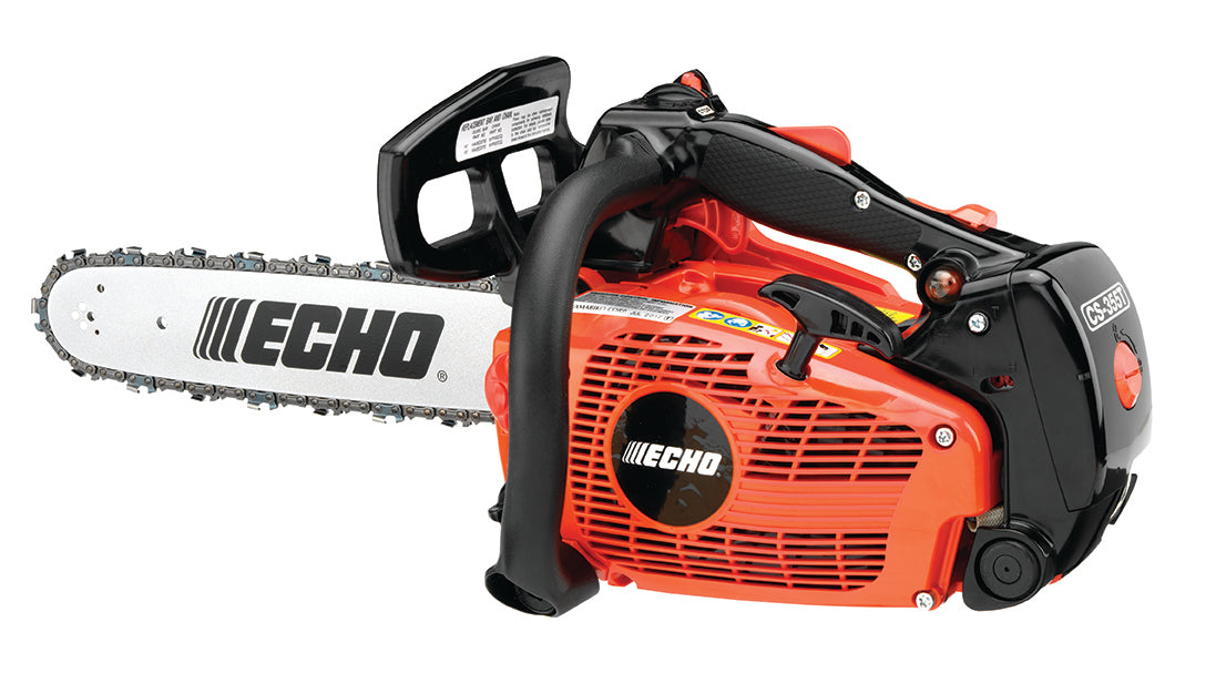 ECHO CS 355T Professional 14-Inch Gas Chainsaw - Lightweight Top Handle Design for Tree Trimming & Arborist Work | Perfect for Landscaping, Wood Cutting & DIY Projects