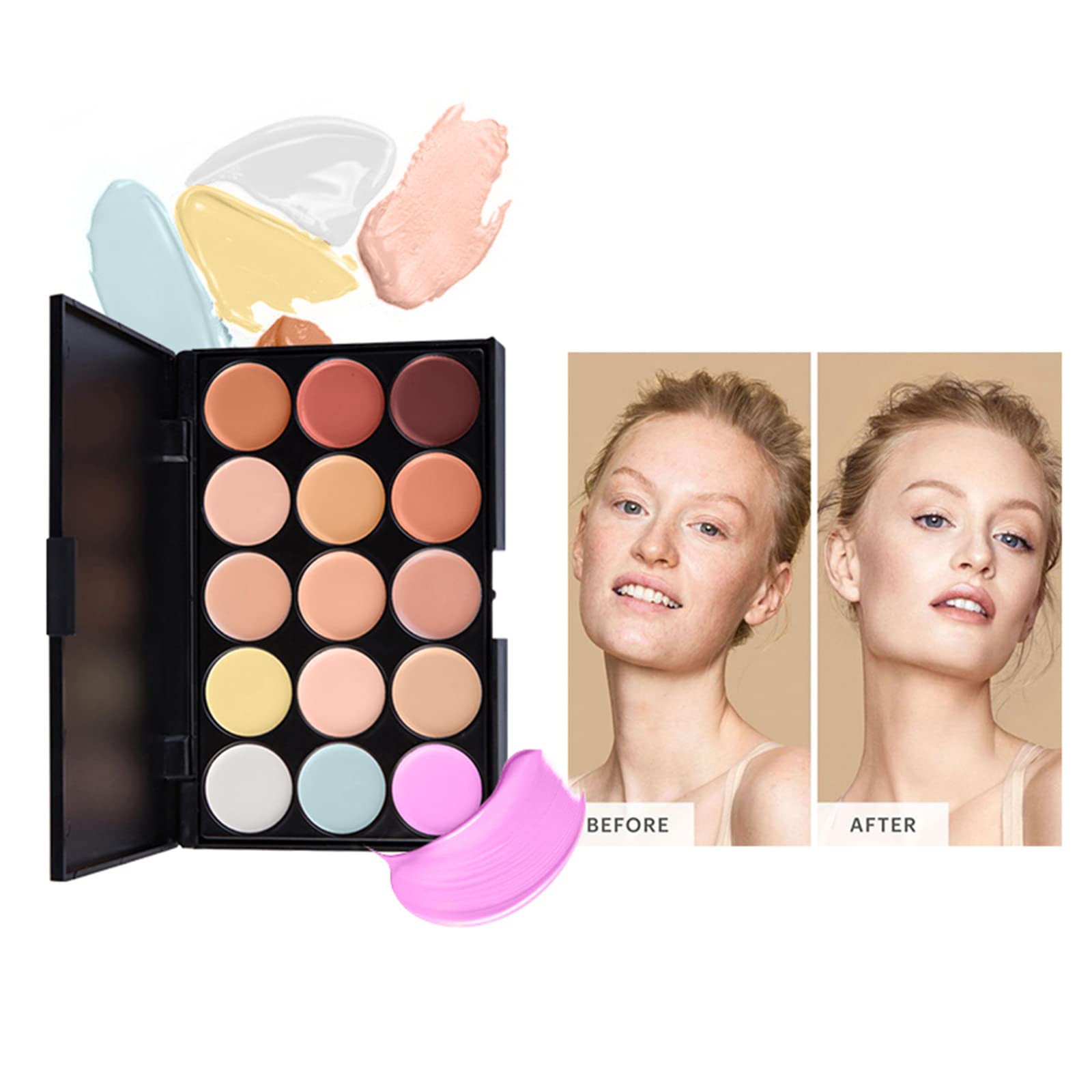 All-in-One Makeup Gift Set for Women - Complete Cosmetic Kit with Makeup Bag, Lipgloss, Lipstick, Concealer, Blush, Foundation, Face Powder & Eyeshadow Palette | Perfect for Travel, Bridal Makeup & Everyday Beauty Routine (#5)