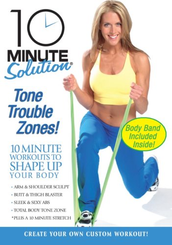 10 Minute Solution: Tone Trouble Zones Workout DVD – Quick & Effective Fitness Routine for Home Exercise | Perfect for Busy Schedules & Targeted Body Toning