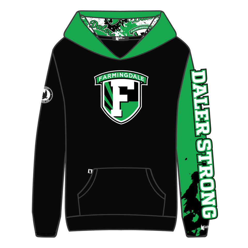 Youth & Adult Farmingdale Dalers Hoodie - Comfortable Pullover Sweatshirt for School, Sports & Casual Wear