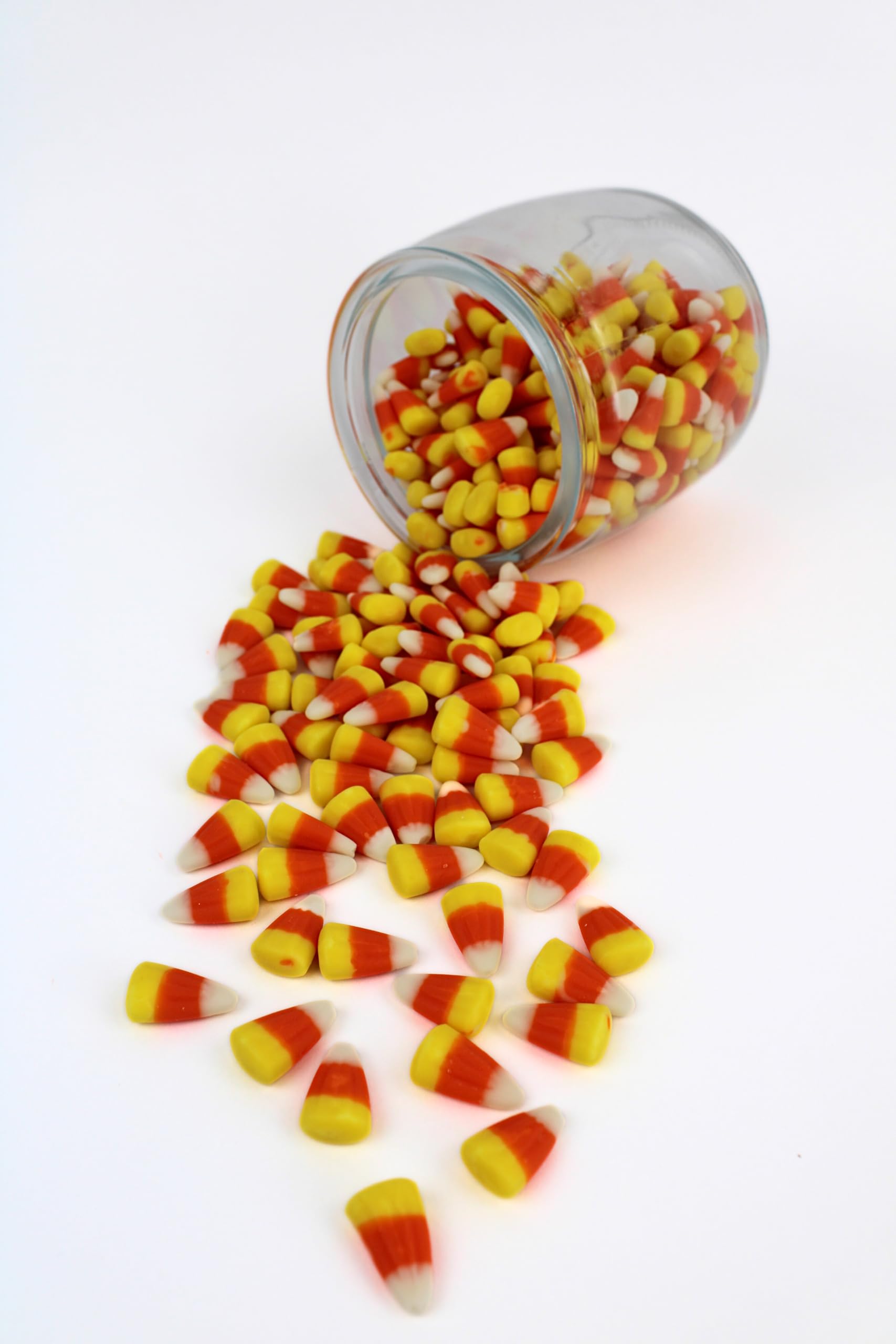 **Queen City Candy Cave Classic Candy Corn - 1 Pound Bulk Harvest Season Candy Mix with Real Honey - Perfect for Halloween, Thanksgiving & Fall Parties**