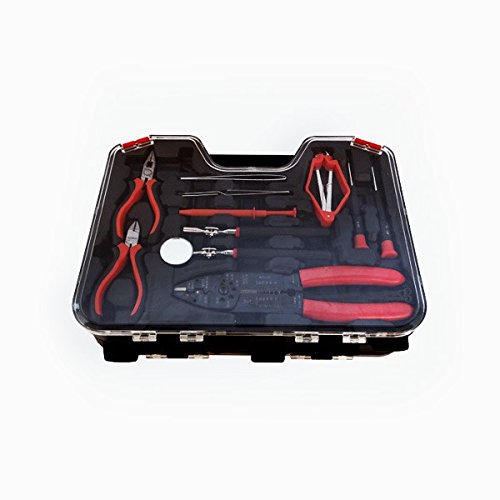 RadioShack 60-Piece Electronics Tool Kit with Durable Storage Case - Perfect for DIY Repairs, Home Projects & Electronics Hobbyists