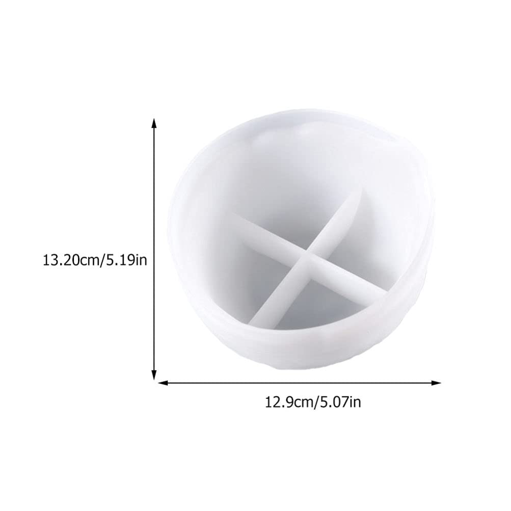 Premium Silicone Resin Bowl Molds for Epoxy Crafts - Food Safe Storage Dish Molds with Crystal Display Stand - Perfect for DIY Resin Art, Jewelry Making, and Home Decor