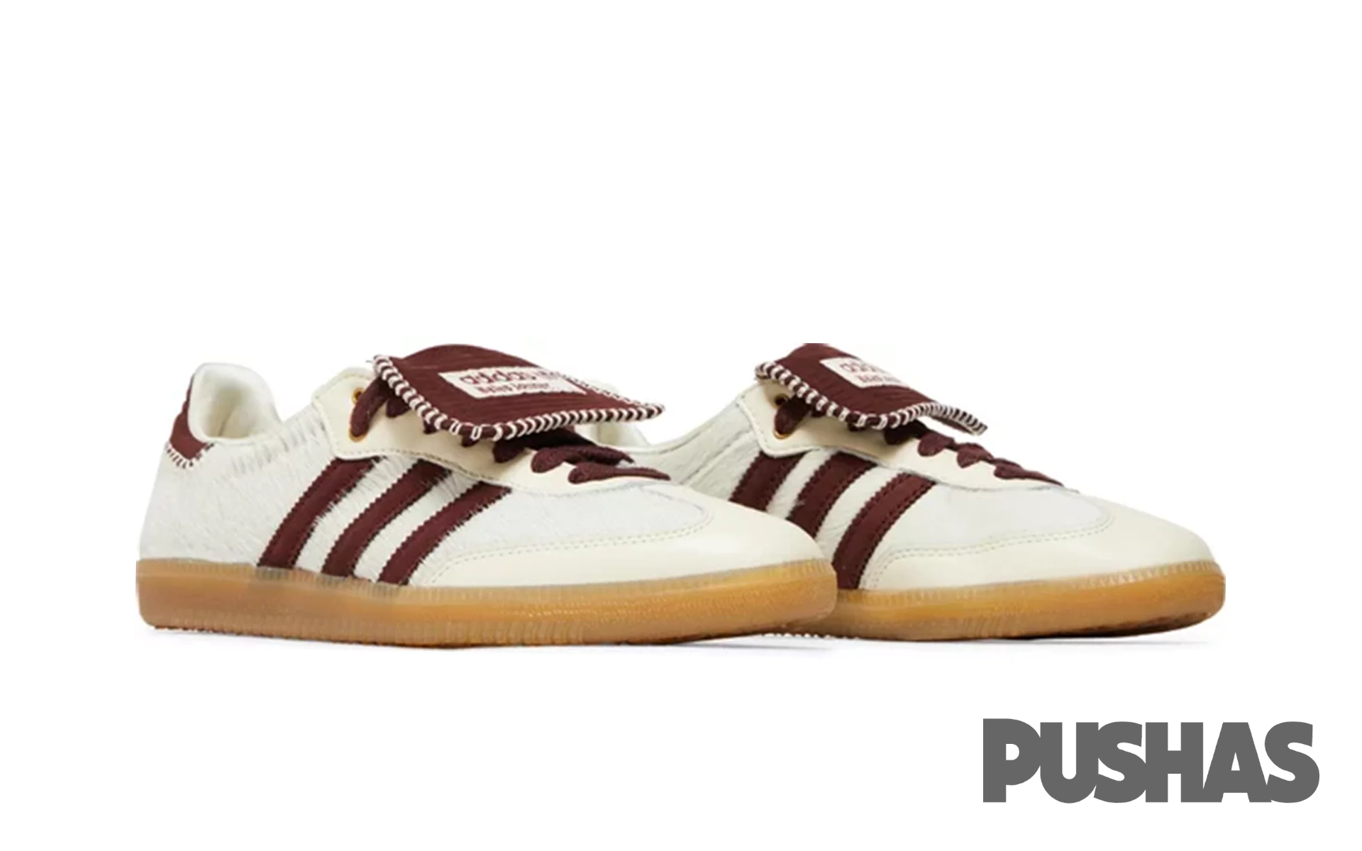 Adidas Samba Pony Tonal Wales Bonner Sneakers in Cream White - 2023 Limited Edition - Perfect for Streetwear Fashion & Casual Outfits