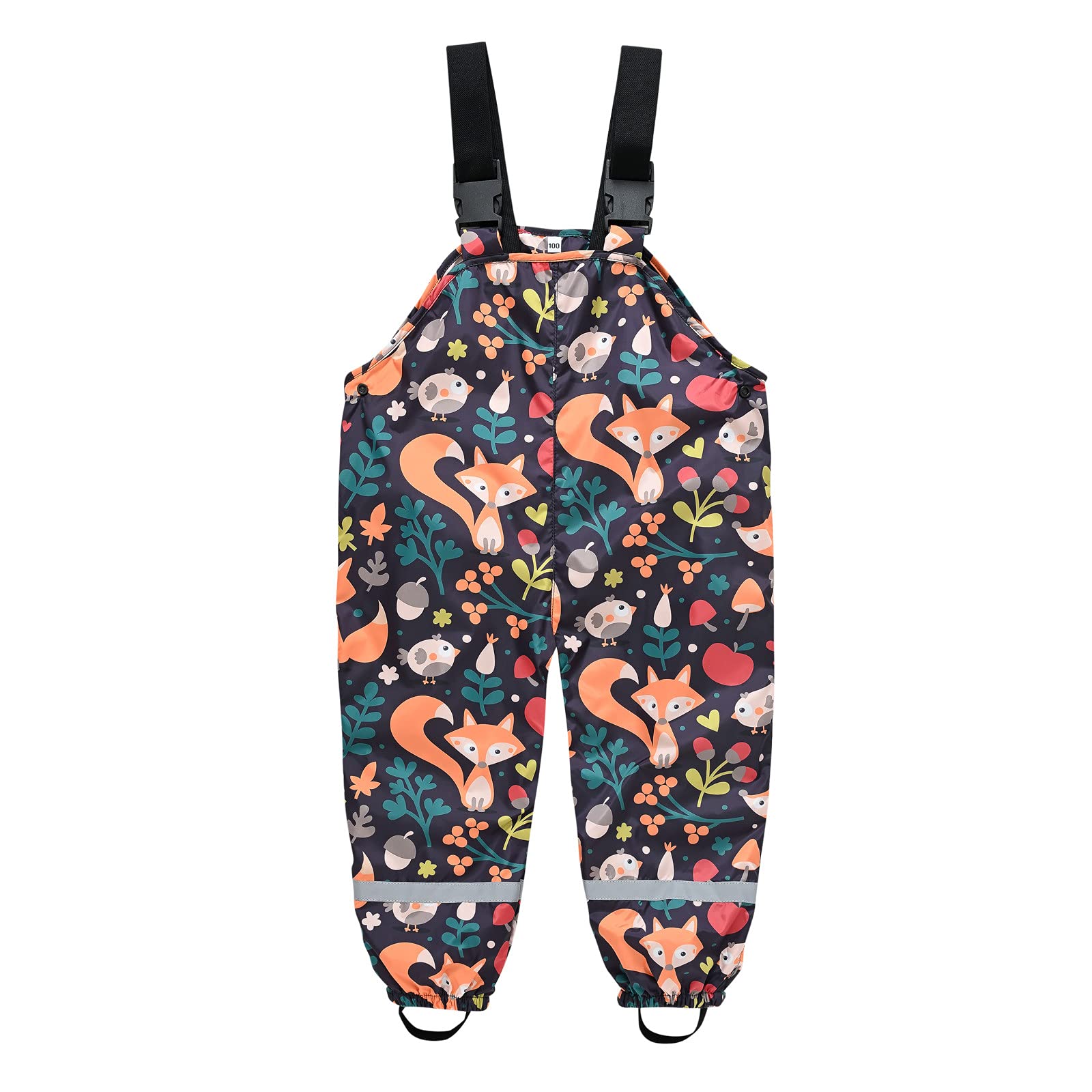 Windproof & Waterproof Rain Pants for Toddlers - Boys Girls Outdoor Jumpsuit for Hiking, Camping & Summer Holidays - Lightweight Comfortable Playwear for Rainy Days & Outdoor Adventures
