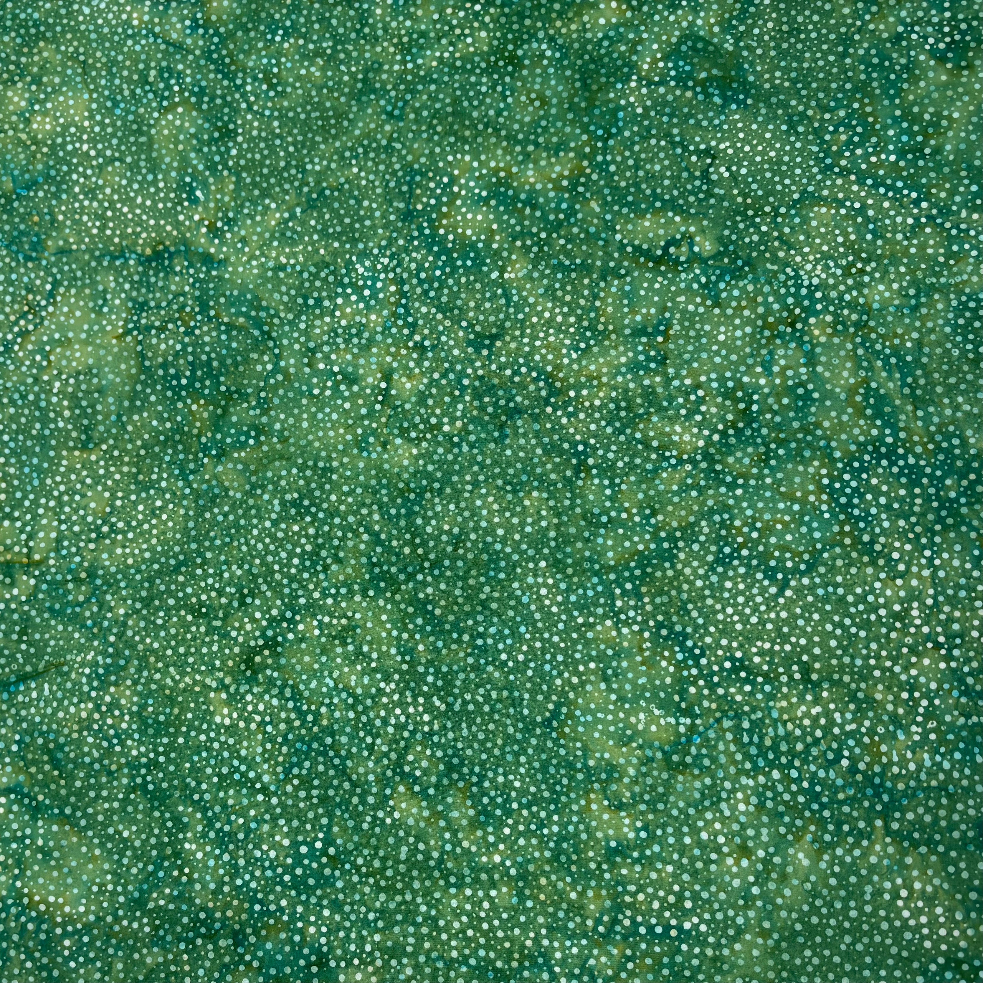 Hoffman Batiks Bali Dots H 885 29 Jade Fabric - Premium Quilting Cotton for DIY Crafts, Home Decor & Sewing Projects