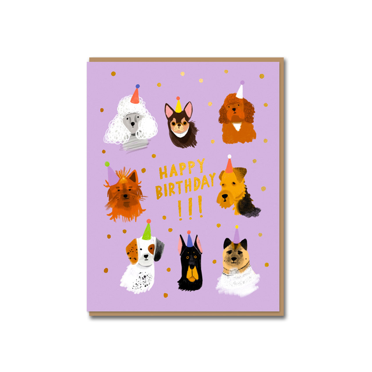 Funny Dog Birthday Card for Pet Lovers - Perfect for Canine Crew Celebrations & Dog Themed Parties