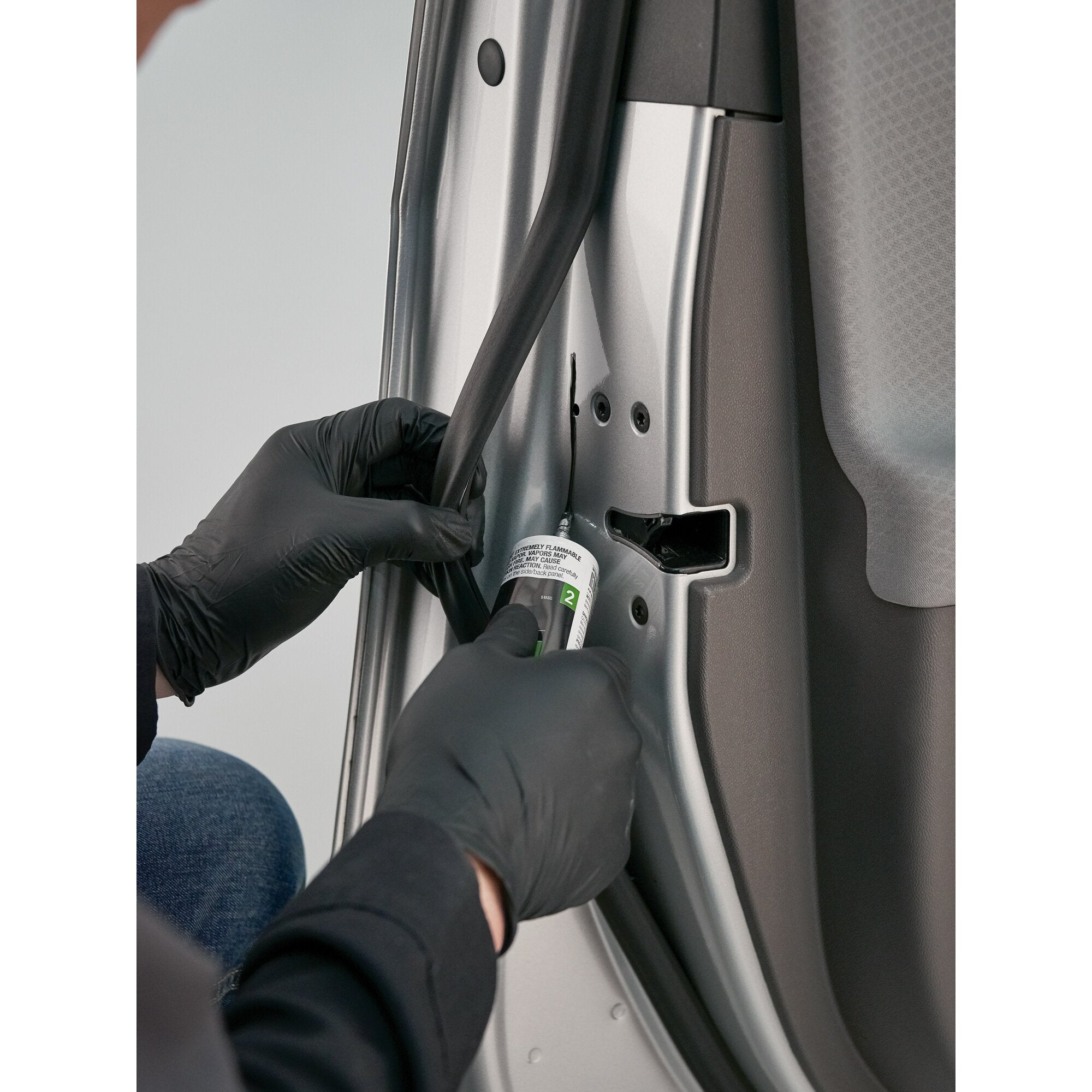 3M Black Super Weatherstrip and Gasket Adhesive - 5 fl oz (08008) - 6 Pack - Heavy Duty Automotive Sealant for Doors, Windows, and Trunks - Weatherproof Bonding Solution for DIY Car Repairs