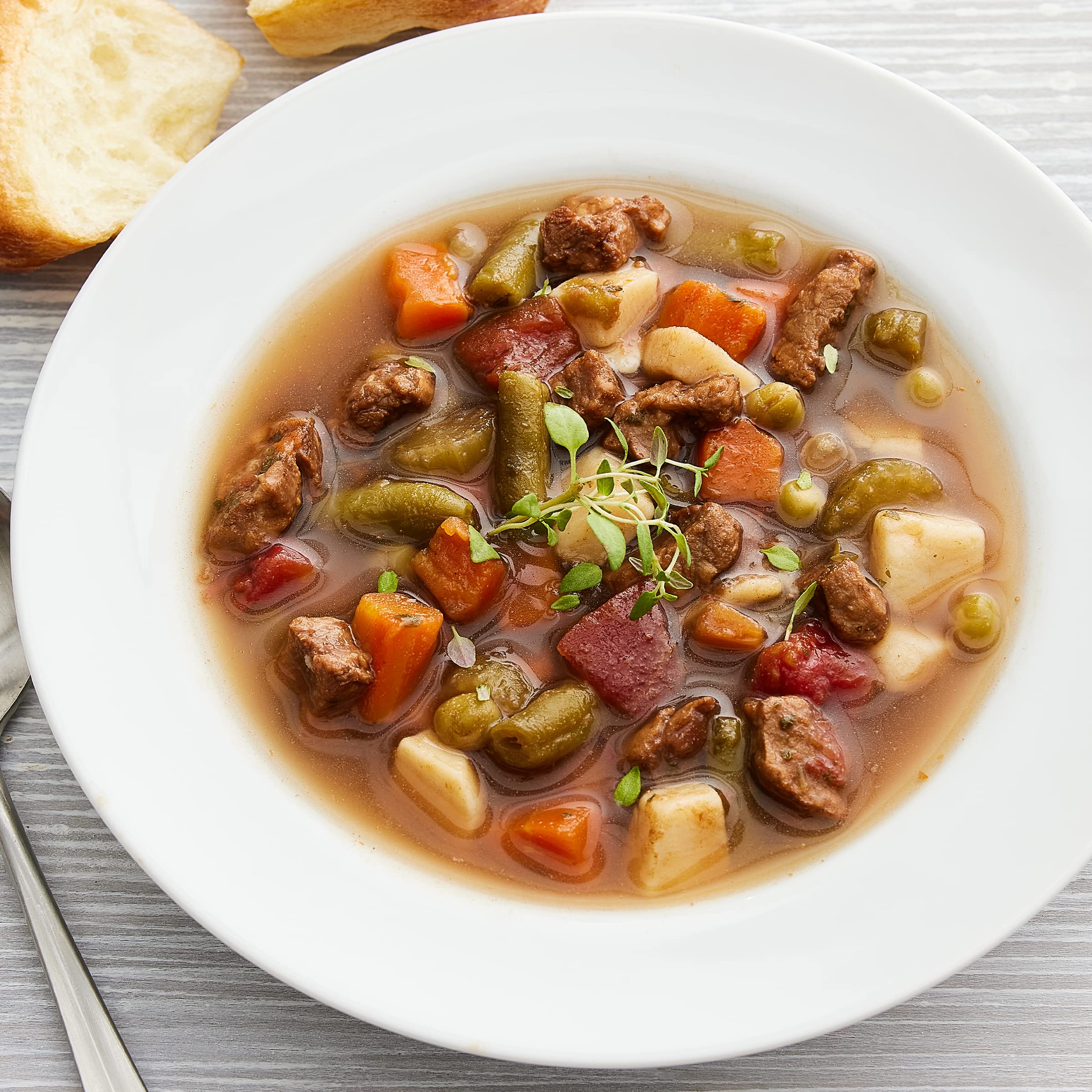 Progresso Light Beef Pot Roast Soup - Gluten Free, Low Calorie, 18.5 oz Can (Pack of 12) | Hearty Comfort Food for Quick Lunches, Easy Dinners & Emergency Pantry Meals