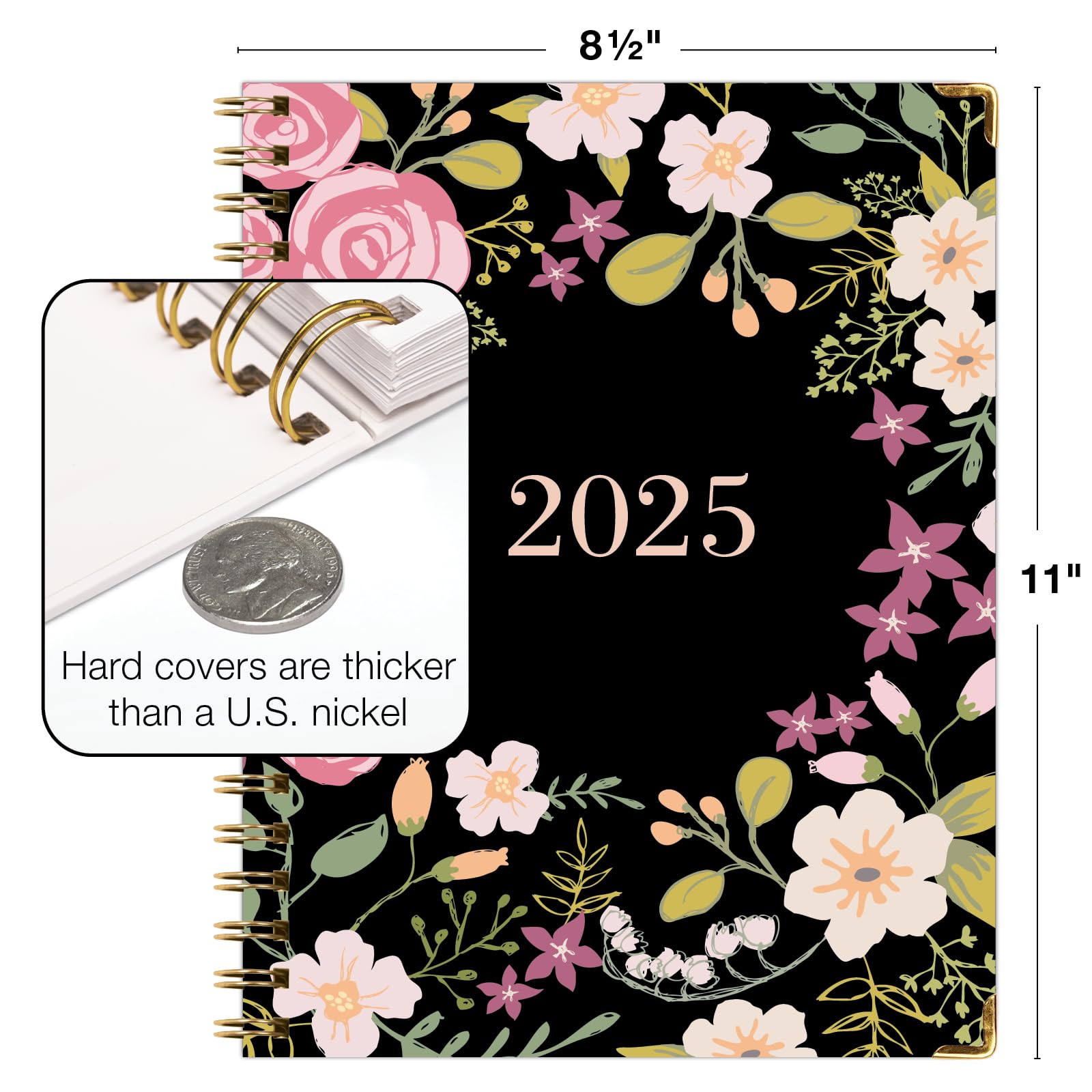 2025 Hardcover Planner 8.5