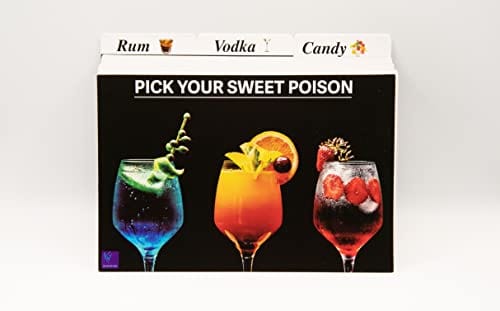 Custom Cocktail Recipe Cards - Personalized Drink Mixing Cards for Home Bars & Parties | Perfect for Bartenders, Hosting & Entertaining