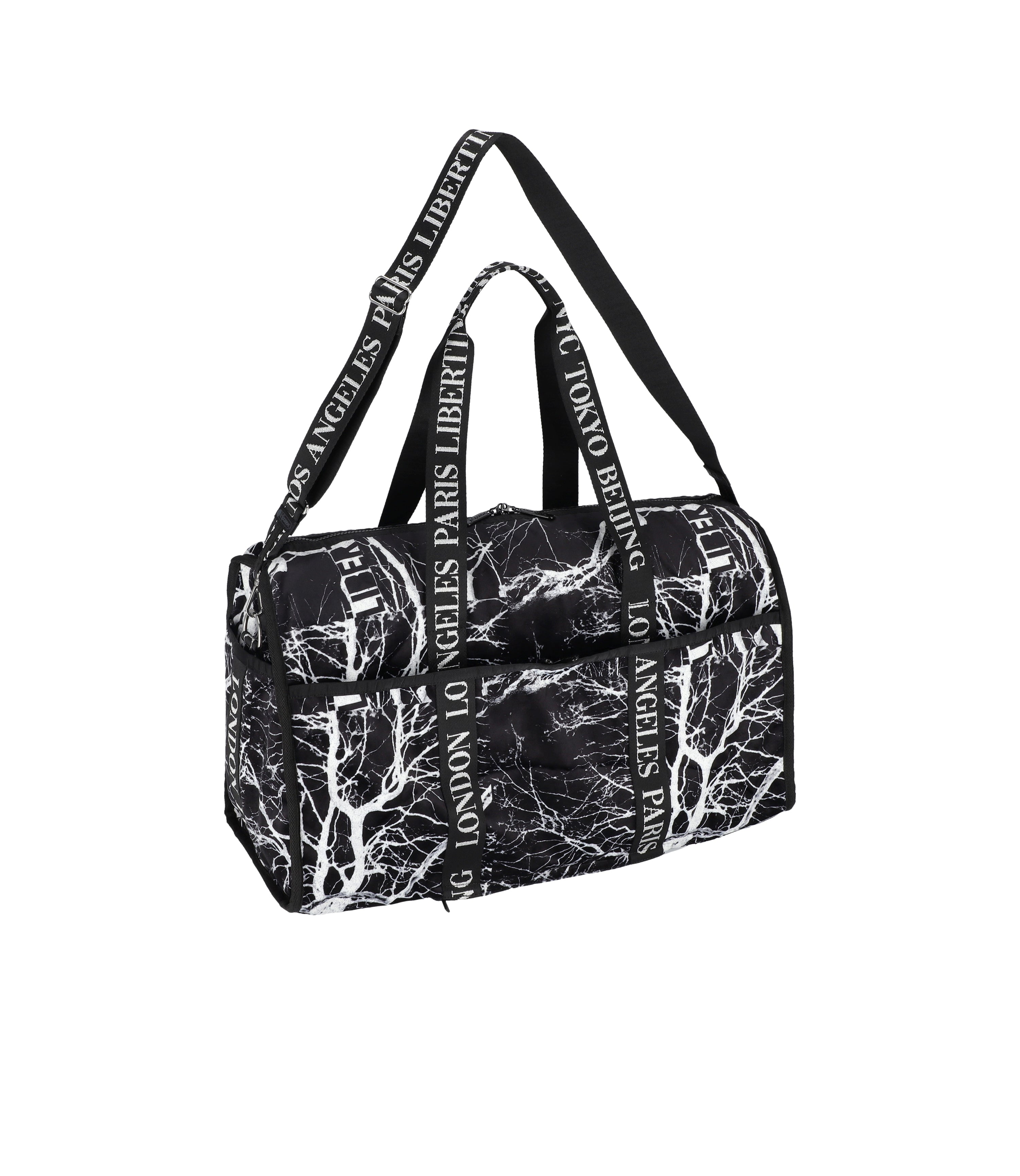 Premium Large Weekender Bag for Women - Stylish & Spacious Travel Duffel - Perfect for Weekend Getaways, Gym, Work & Overnight Trips