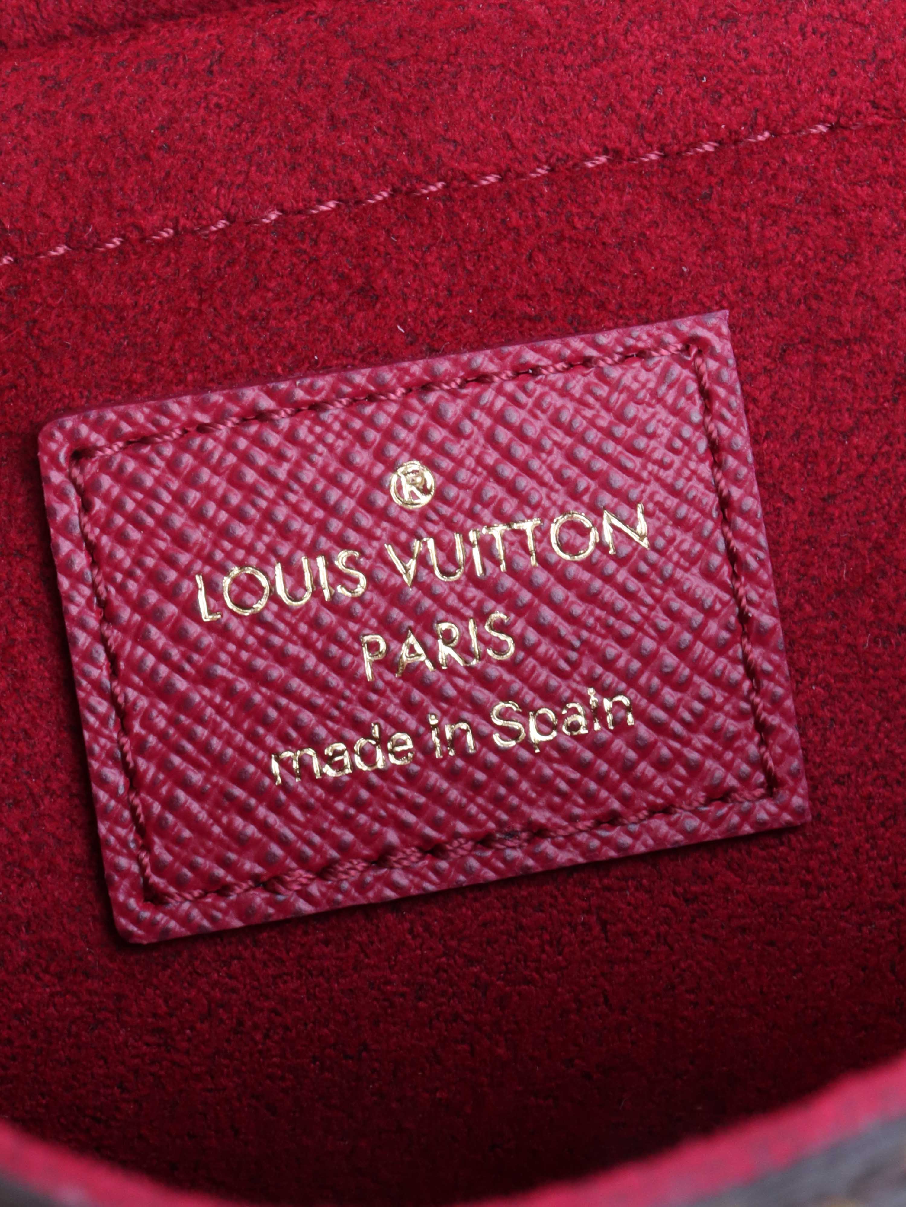 Authentic Louis Vuitton Monogram Felicie Pochette Crossbody Bag - Luxury Designer Wallet on Chain for Women | Perfect for Evening Events, Date Nights & Travel Accessories
