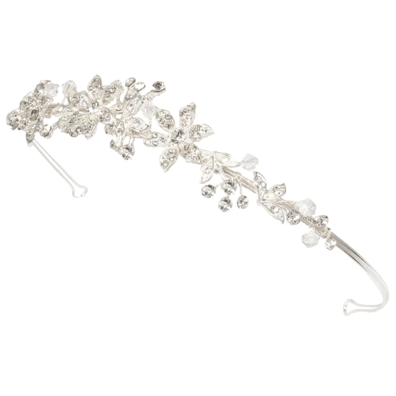 Silver Crystal Bridal Headband 7697 - Elegant Wedding Hair Accessory for Brides, Bridesmaids & Prom | Perfect for Weddings, Formal Events & Special Occasions