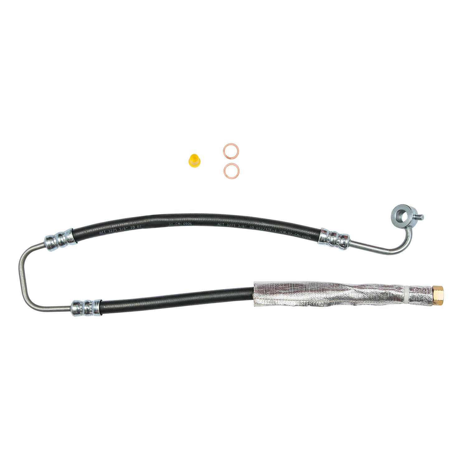 Edelmann 92791 Power Steering Pressure Line Hose Assembly - High-Quality Replacement for Smooth Steering | Perfect for Ford, Chevy, Dodge & More | Ideal for DIY Repairs & Professional Mechanics