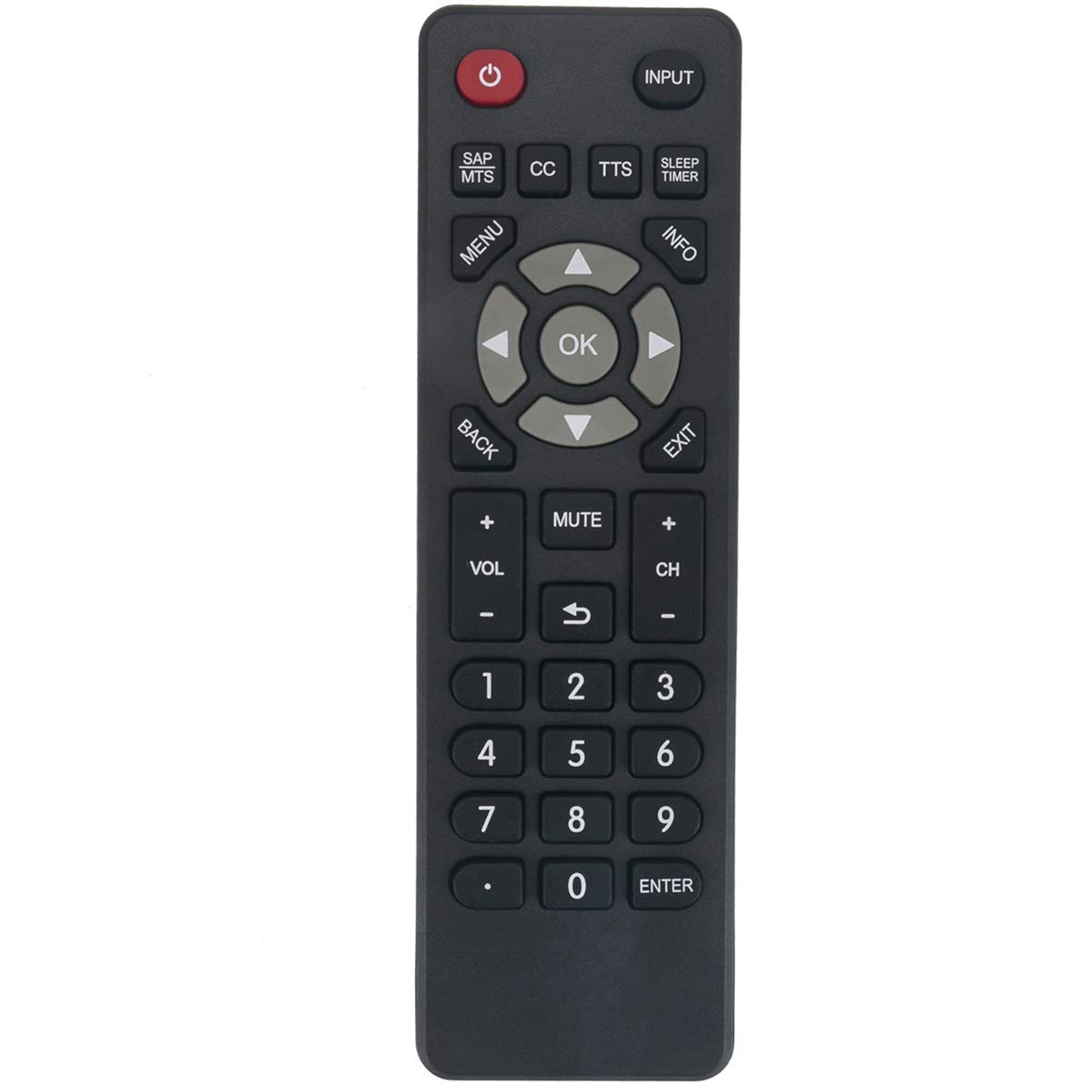 ONC18TV001 Universal Remote Control Compatible with ONN TVs - Perfect for Home Entertainment & Smart TV Setup