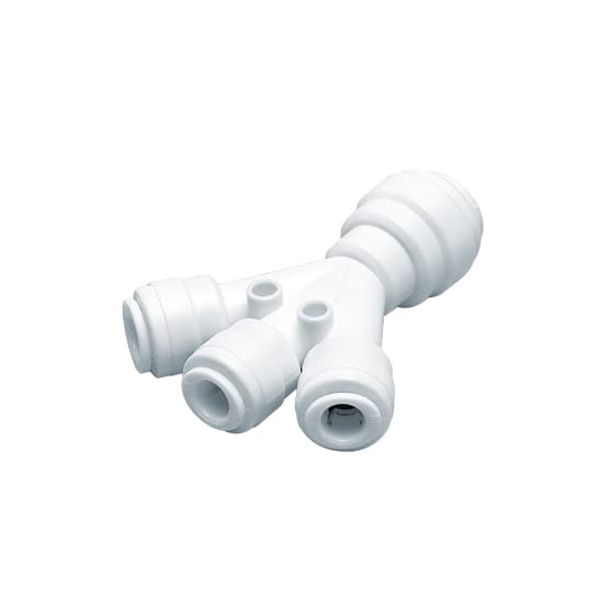 Food-Grade Quick Connect Push-In Tube Fitting, 3/8