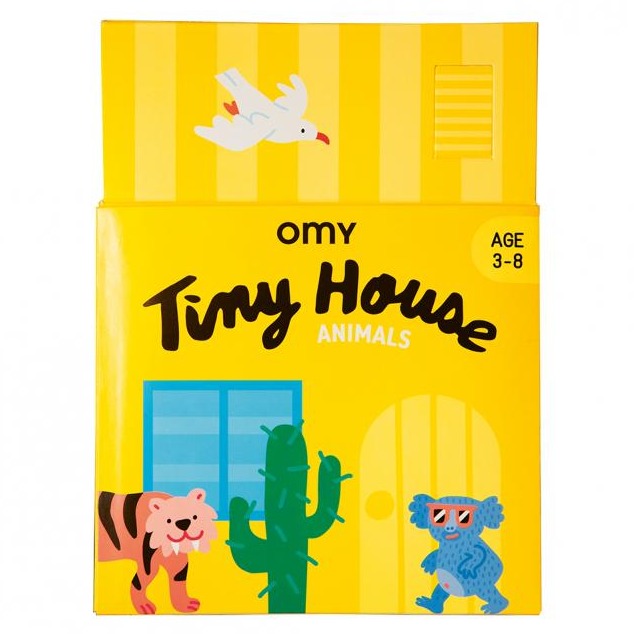 Miniature Animal House for Pet Hamsters, Mice & Small Animals - Perfect for Cage Decor, Playtime & DIY Habitats