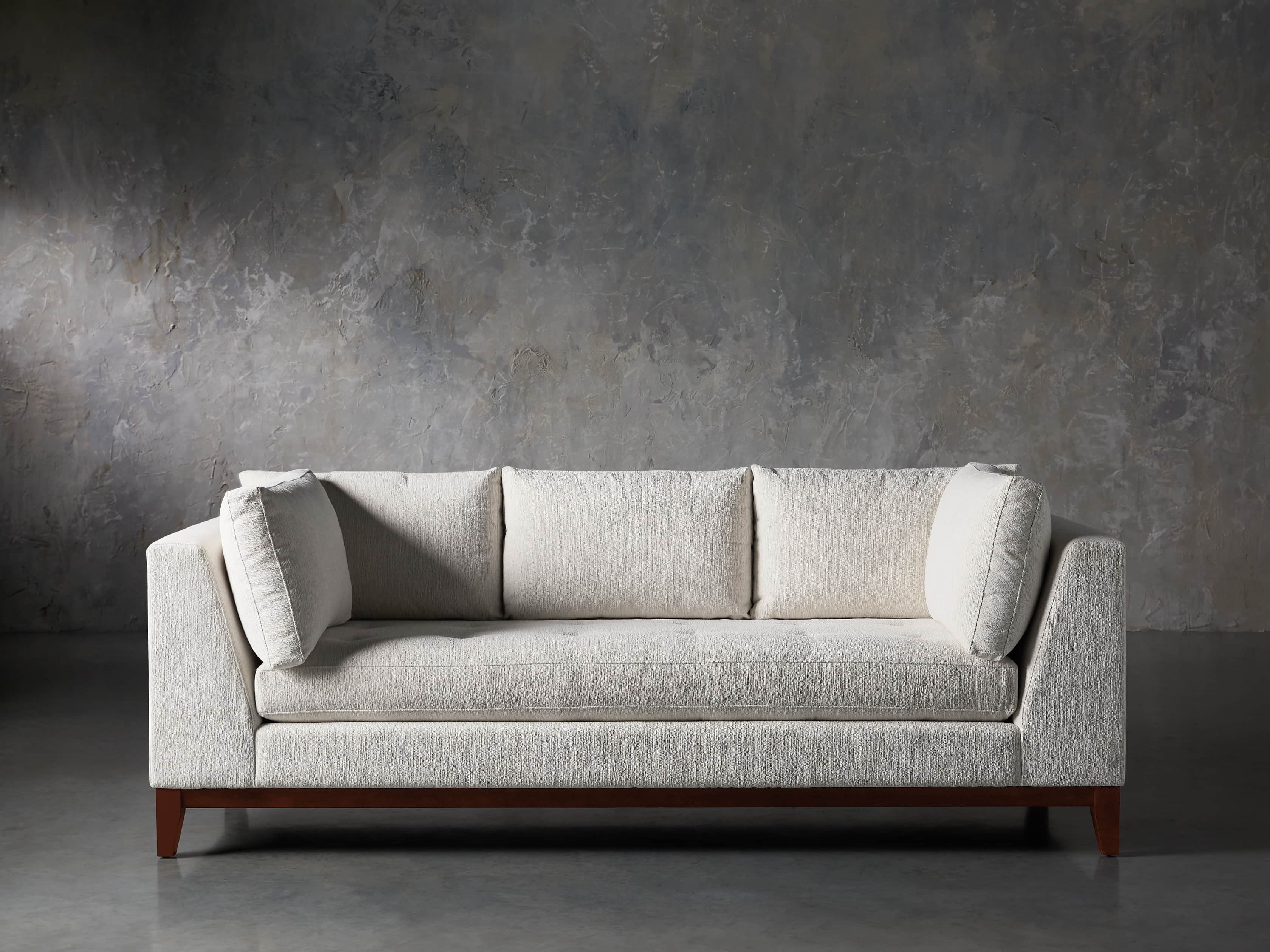 Bryden Sofa - Modern 3-Seater Fabric Couch with Reversible Chaise for Living Room, Lounge & Family Room - Comfortable Sectional Sofa for Home Decor