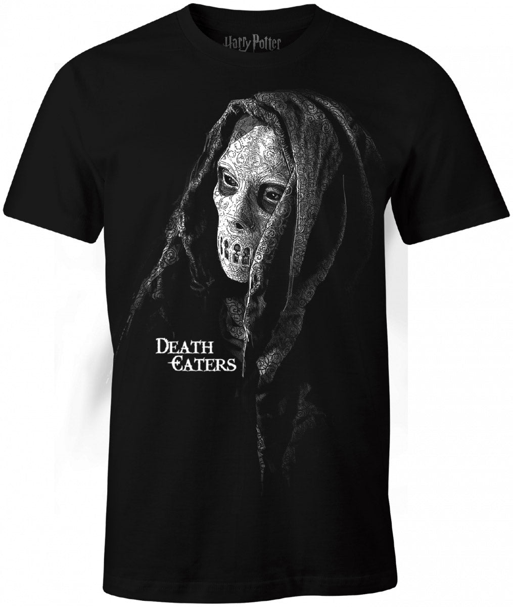 Harry Potter Death Eaters Black T-Shirt - Officially Licensed Merchandise for Fans | Perfect for Cosplay, Halloween & Movie Nights