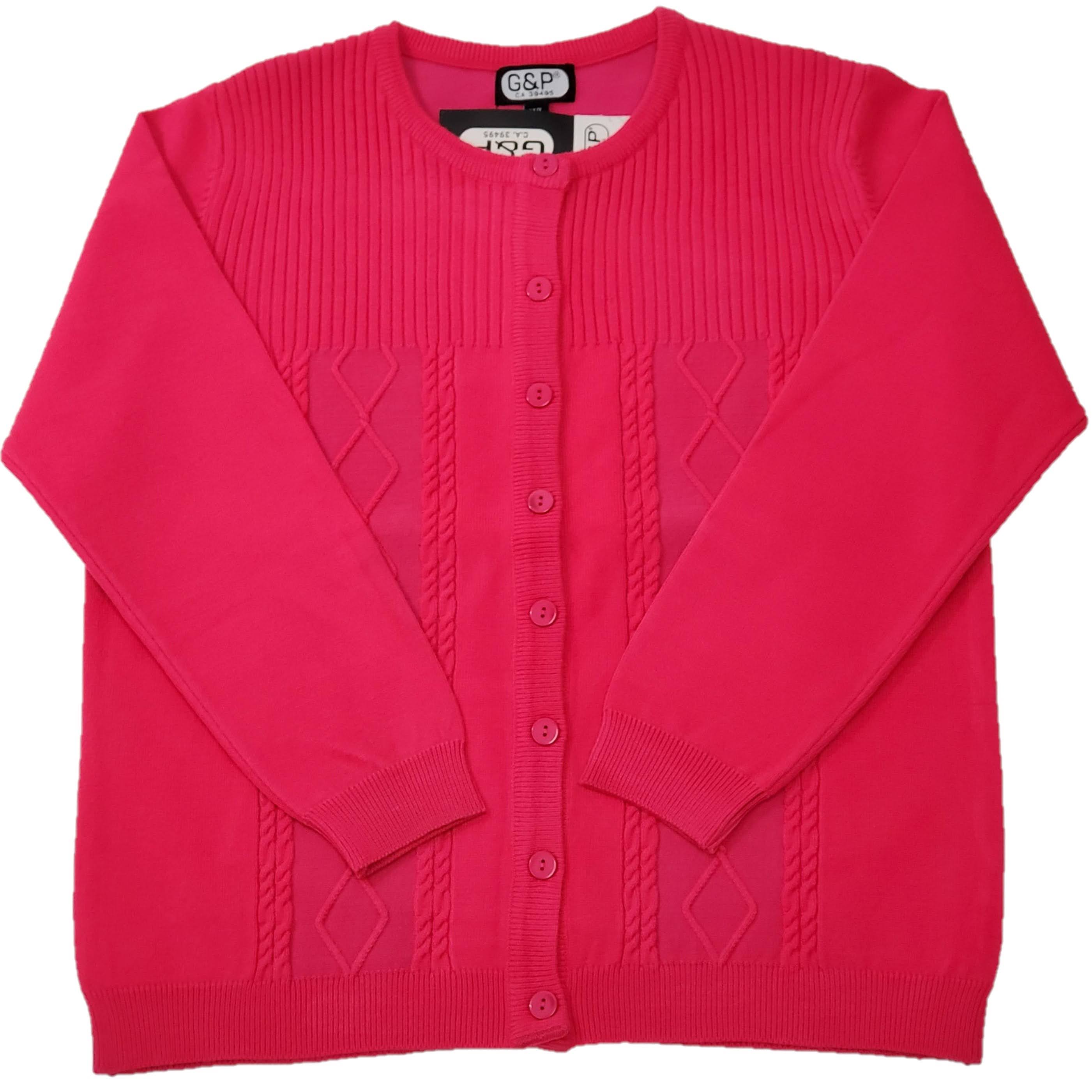 Stylish Ladies Self-Design Pattern Cardigan Sweater - Trendy Knitwear for Women's Casual Outfits & Office Wear