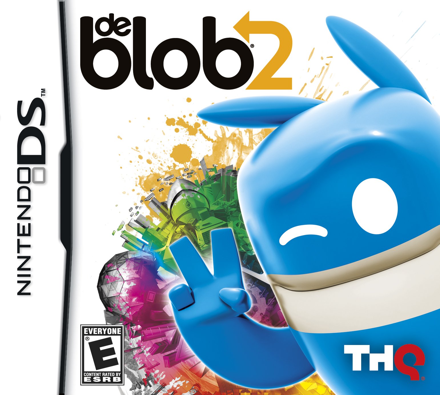 De Blob: The Underground - Nintendo DS Game | Action-Adventure for Kids & Teens | Perfect for Travel & Family Game Nights