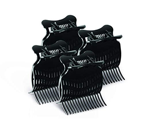 Diva Session Instant Heat 25mm Hair Rollers - Set of 4 for Quick Styling & Volume - Perfect for Home Salon, Parties & Special Occasions