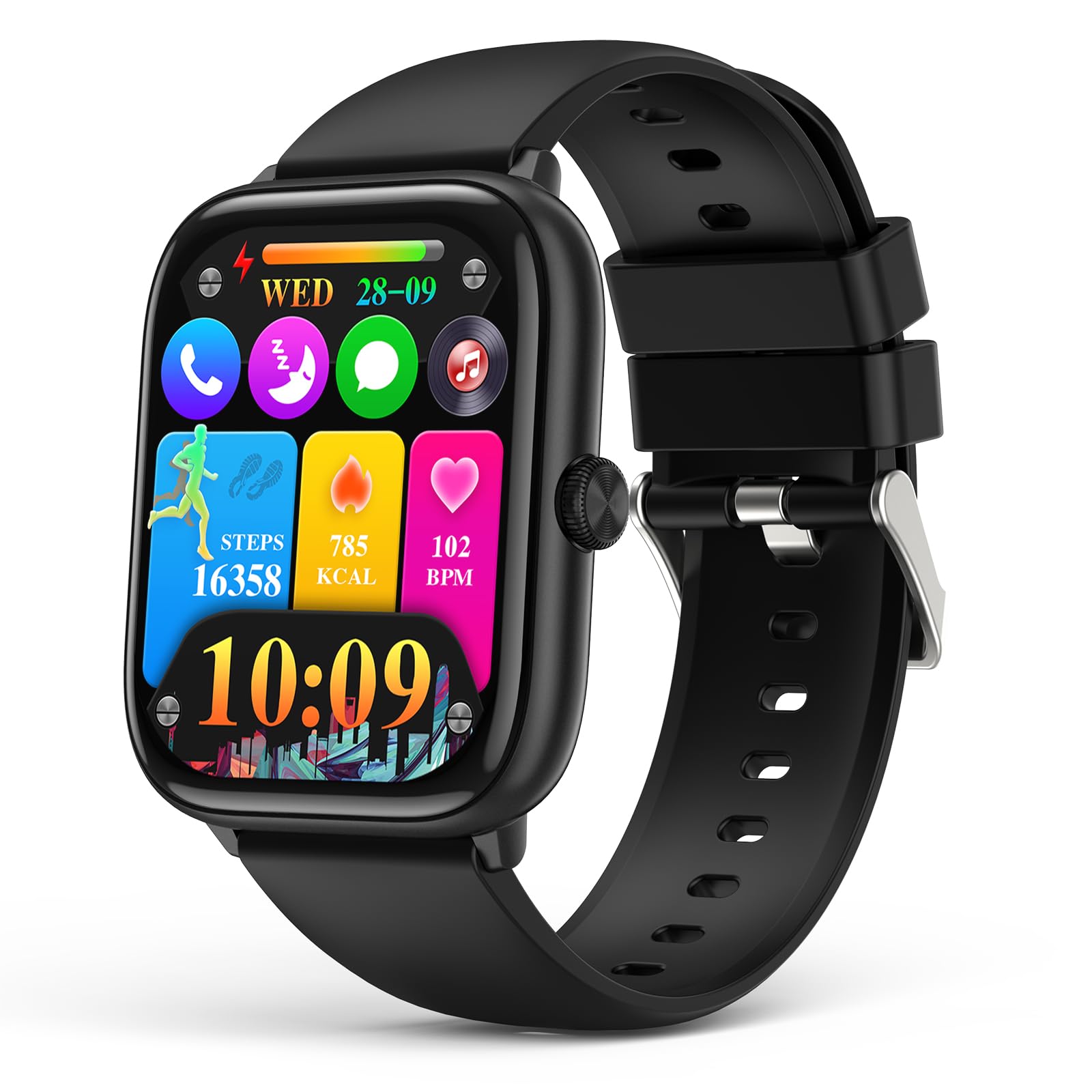 Smart Watch for Men & Women - Bluetooth Calling, 2.06
