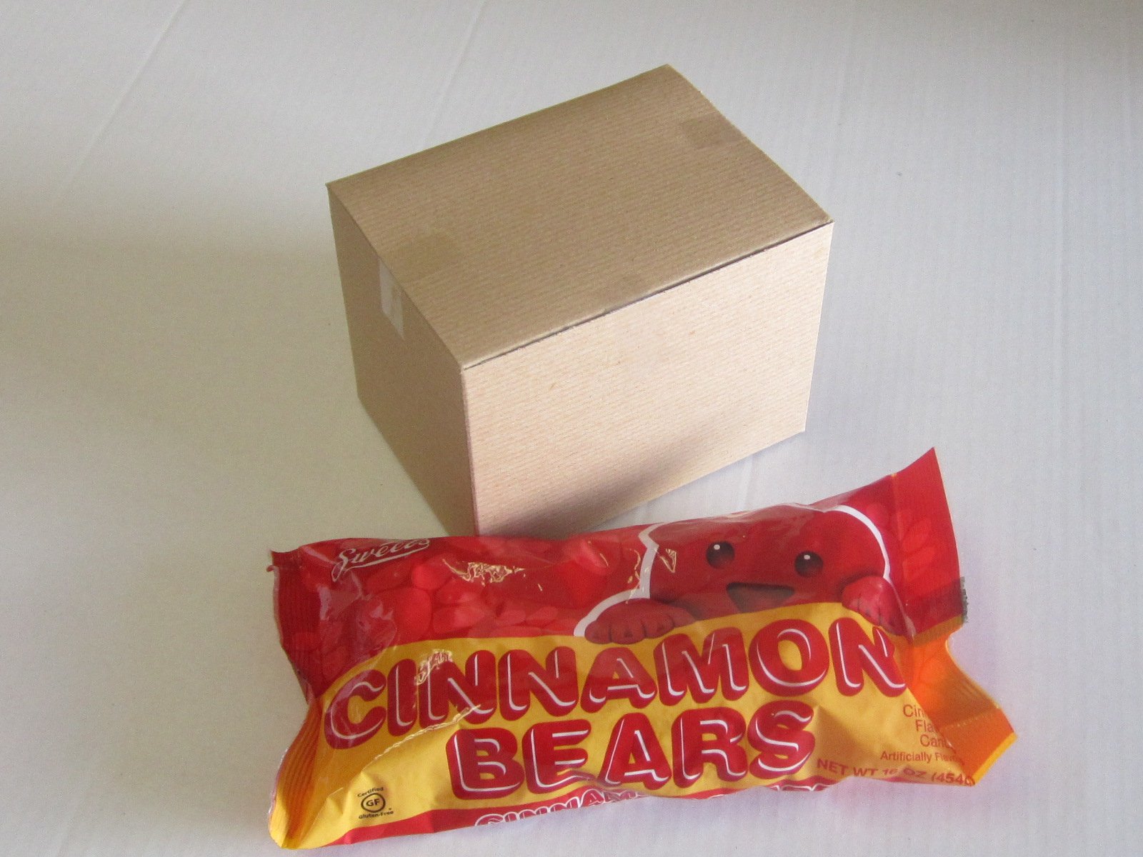 Hot & Spicy Red Cinnamon Gummy Bears - Gluten Free, Kosher Candy for Kids & Adults - Sweet & Tangy USA-Made Gummies (16oz Bag) - Perfect for Halloween Treats, Party Favors & Snack Time