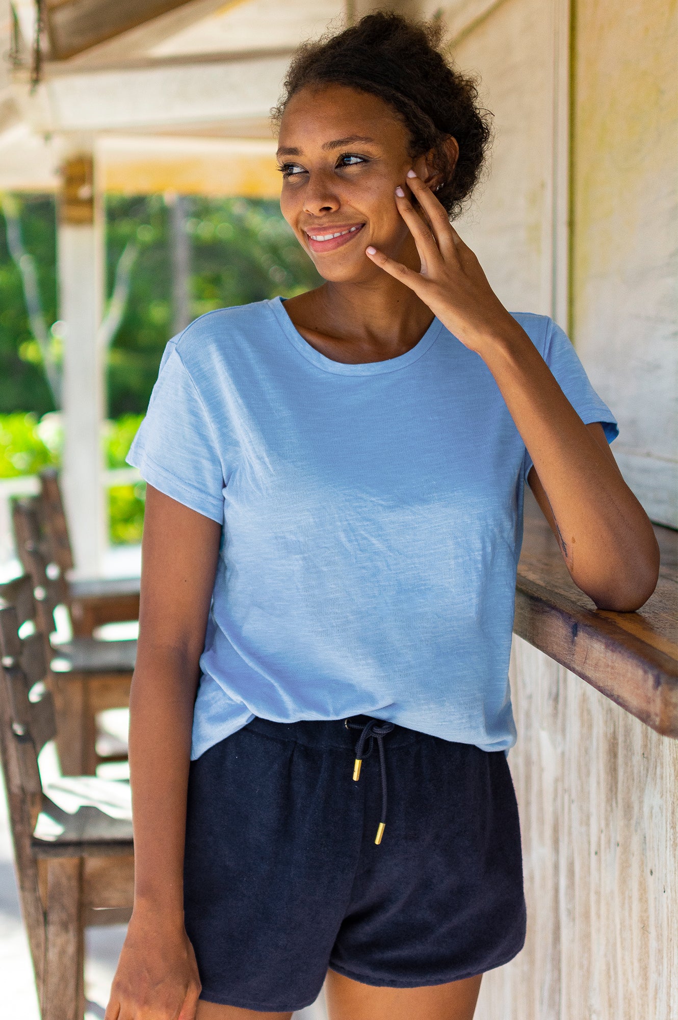 Premium Organic Cotton T-Shirt for Men & Women | Soft, Breathable & Eco-Friendly Blue Tee | Perfect for Casual Wear, Gym & Outdoor Activities