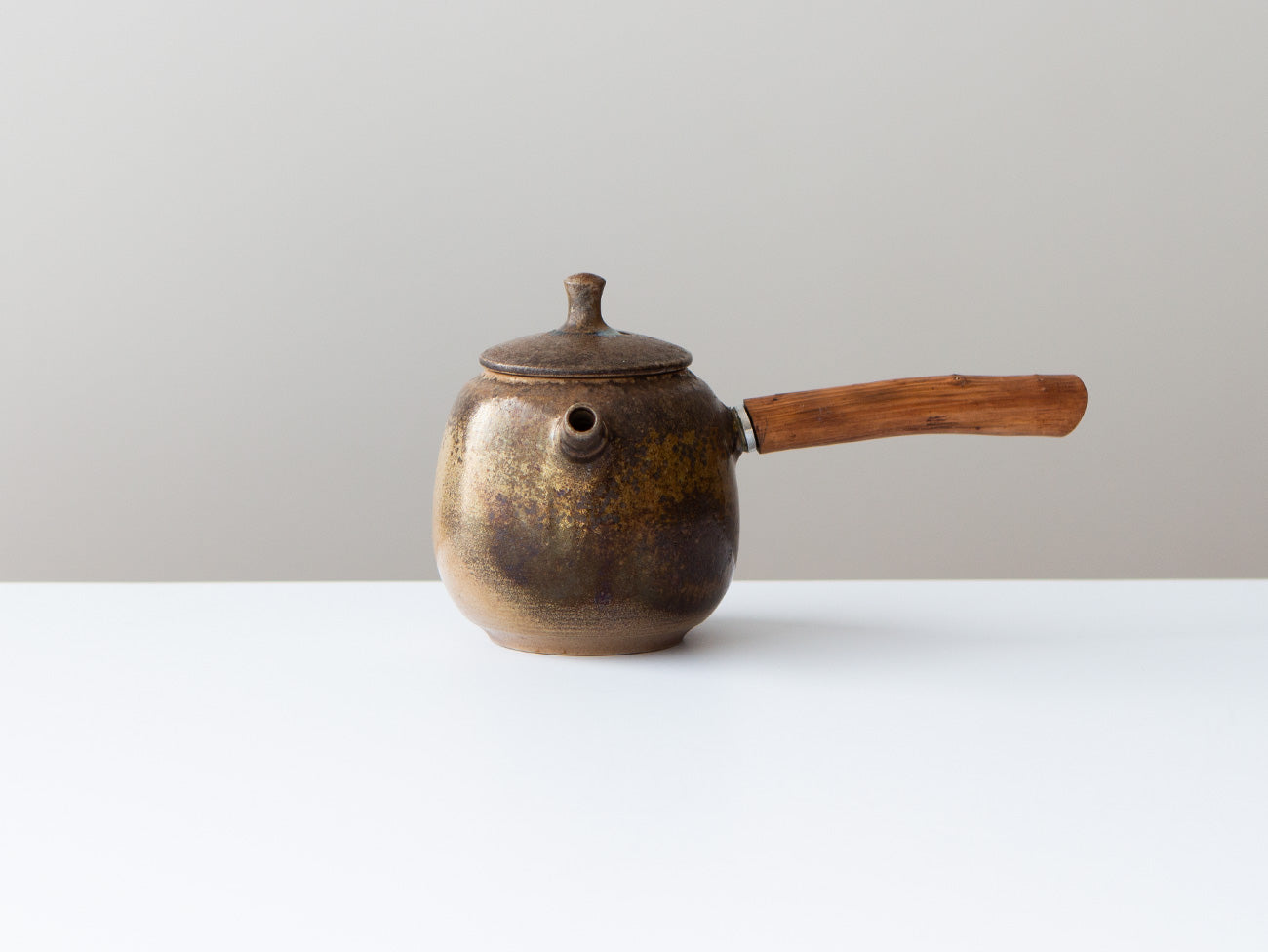 Premium Fire Cypress Teapot No.5 - Handcrafted Ceramic Japanese Style Teapot with Stainless Steel Infuser - Perfect for Loose Leaf Tea, Matcha, Herbal Tea & Home Decor