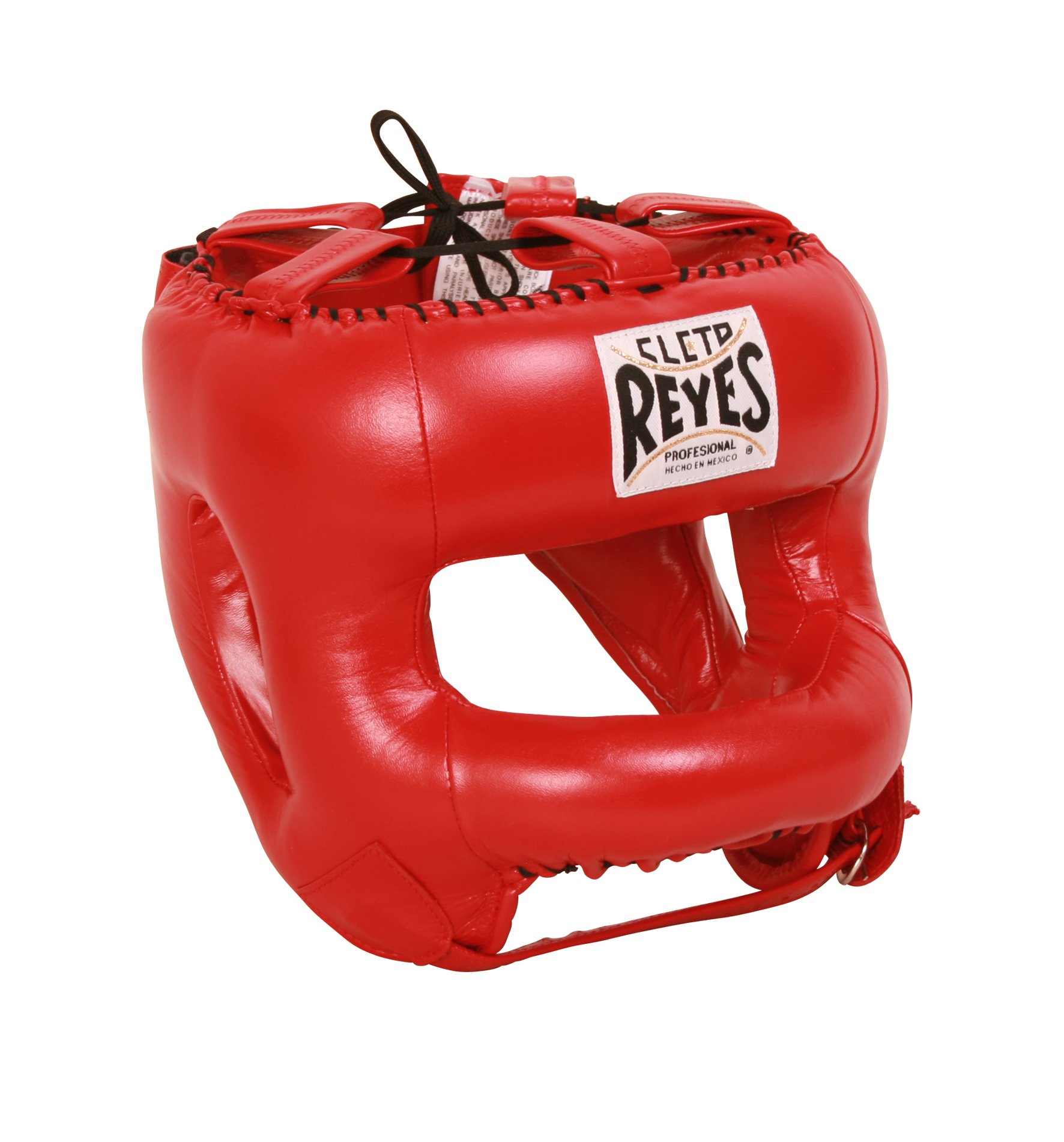 Cleto Reyes Redesigned Leather Boxing Headgear with Nylon Face Bar - Yellow | Premium Protective Gear for Training & Sparring | Perfect for Boxing, MMA & Martial Arts Practice