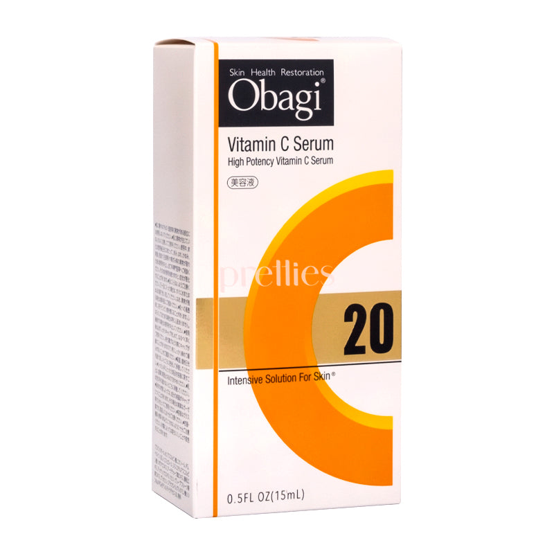 Obagi Vitamin C Serum C20 15ml - 20% L-Ascorbic Acid for Brightening & Anti-Aging - Perfect for Daily Skincare Routine & Dark Spot Treatment
