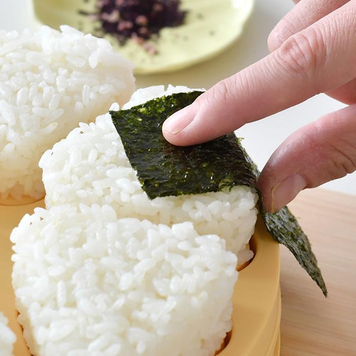 Akebono Quick & Fun Onigiri Maker - 6 Space Pop Up Rice Ball Mold for Perfect Japanese Snacks - Ideal for Bento Boxes, Picnics & Party Food Prep