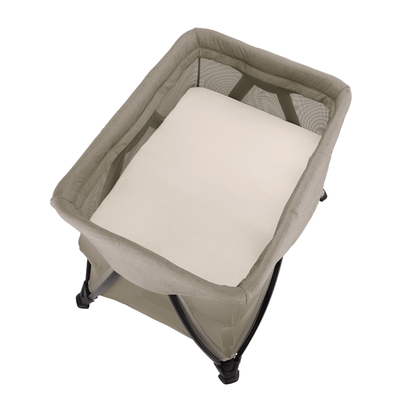 Nuna Sena Aire 2022/2023 Lightweight Travel Crib with Removable Bassinet - Perfect for Baby Sleep, Travel & Home Use
