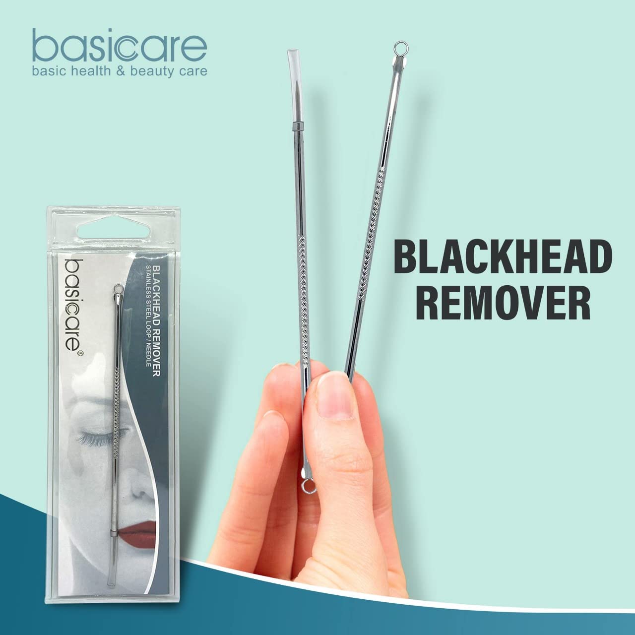 Premium Blackhead Remover Tool - Acne Pimple Extractor & Whitehead Popper for Comedone & Blemish Removal - Perfect for Skincare Routine & Facial Treatment at Home