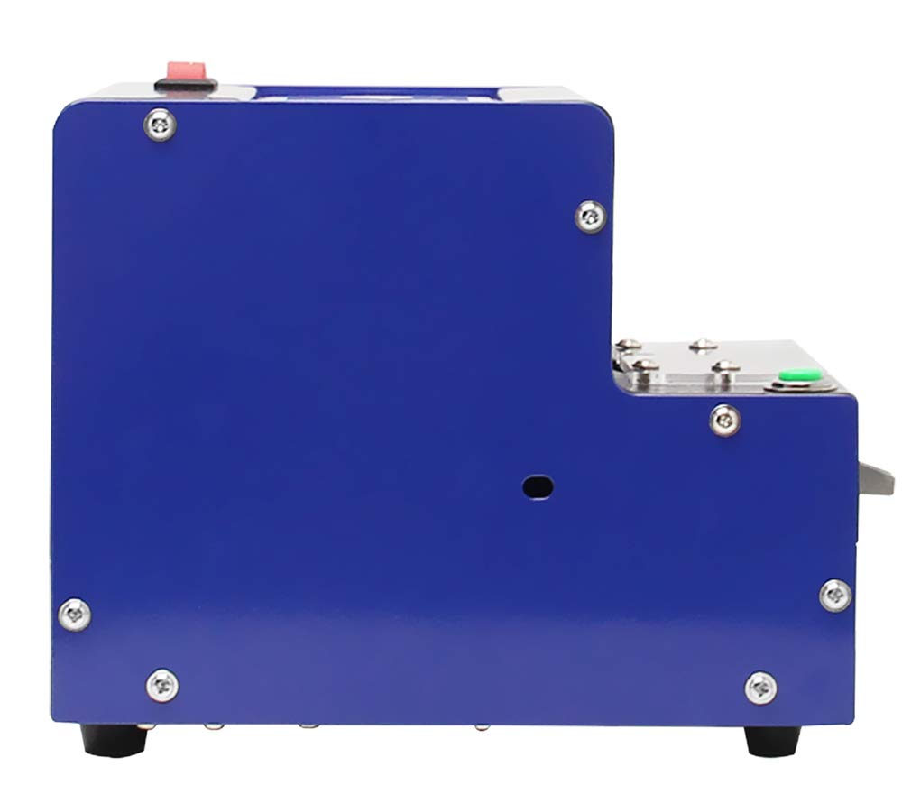 CGOLDENWALL Automatic Screw Counting Machine - Microcomputer Screw Feeder with Adjustable Track for M1-M5 Screws (Blue) | Perfect for Hardware Stores, Assembly Lines & DIY Projects